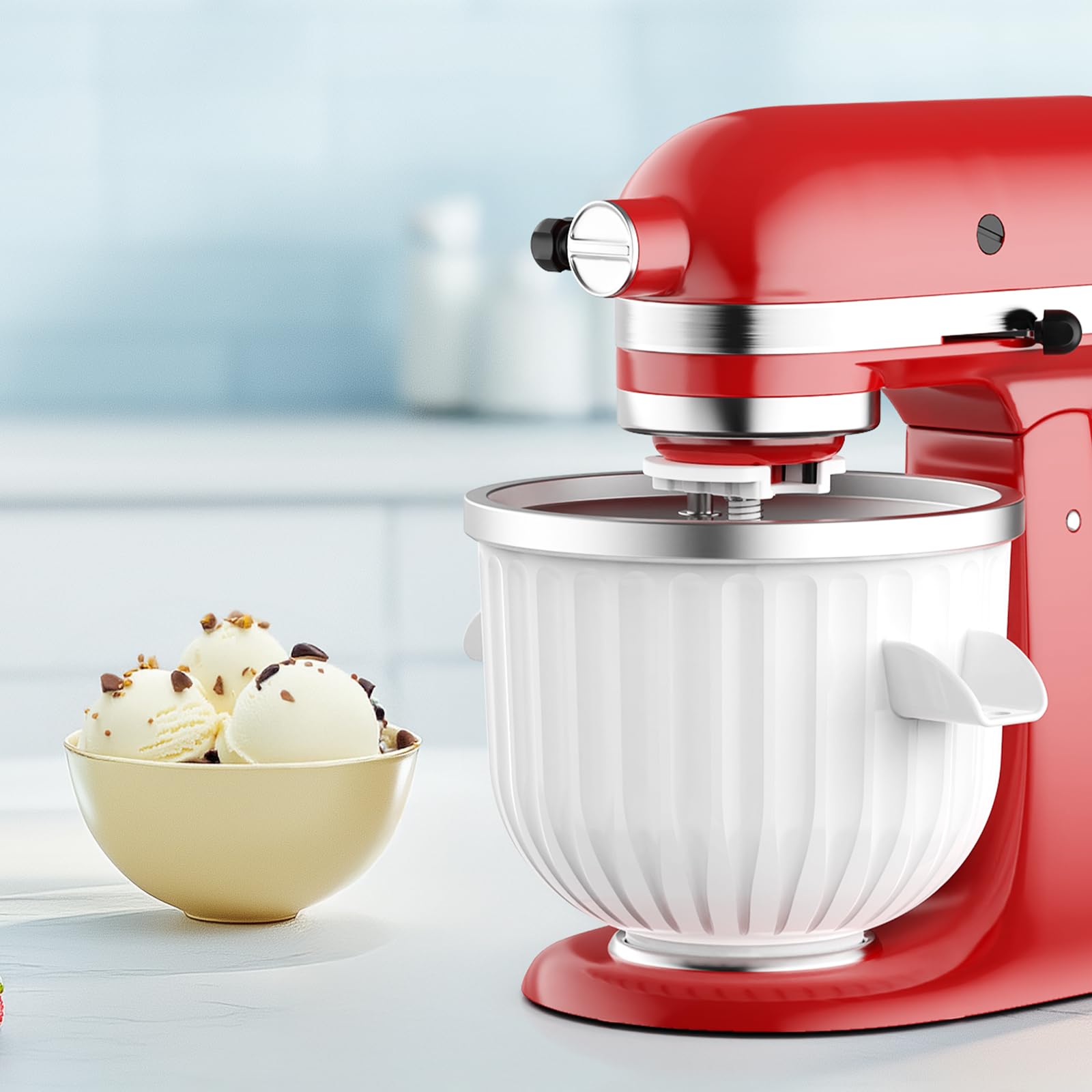 Commercial Kitchen Units - 2 Quart Ice Cream Maker Attachment