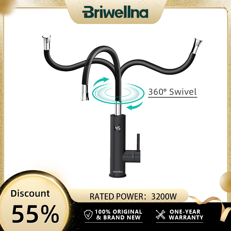 Commercial Kitchen Mixer - Briwellna Electric Water Heater 220V 2