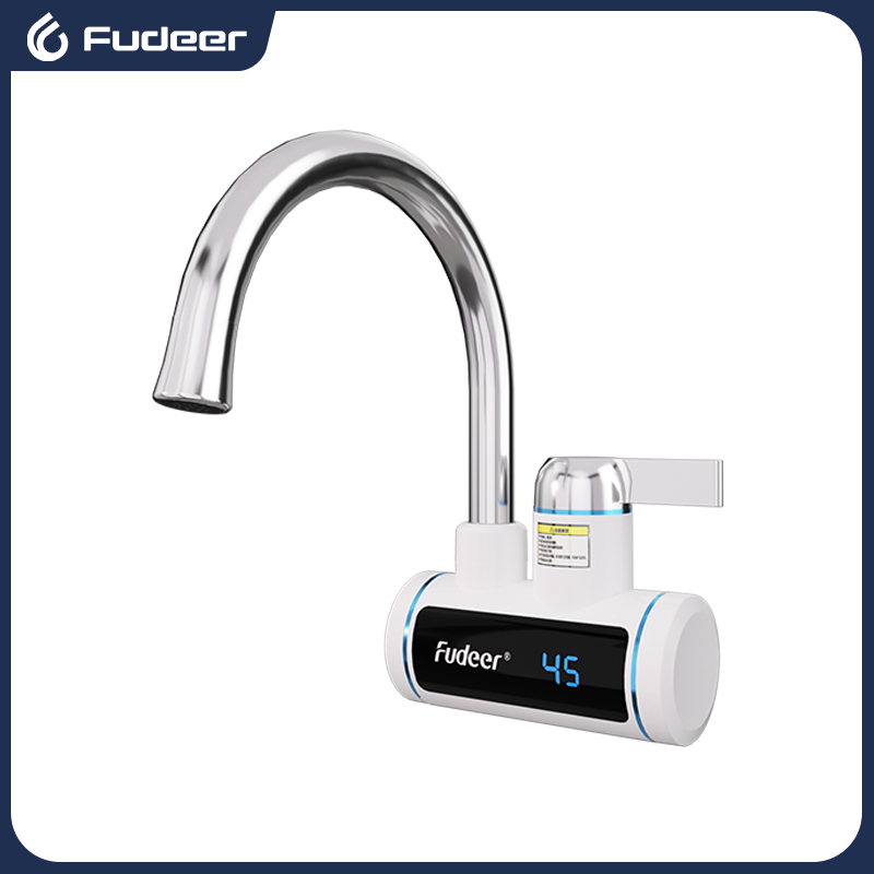 Commercial Kitchen Mixer - Fudeer Electric Water Heater 220V Kitchen