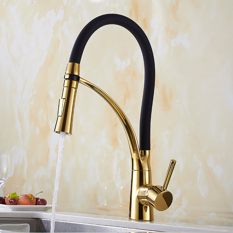 Pull Down Kitchen Faucet Solid - Commercial Kitchen Mixer Tap review and price