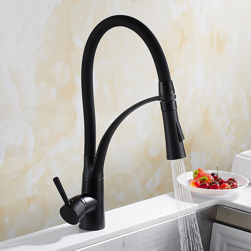 Pull Down Kitchen Faucet Solid - Commercial Kitchen Mixer Tap review and price