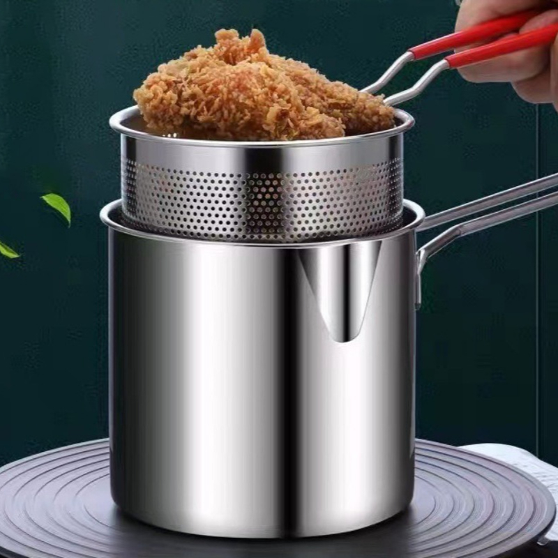 304 Stainless Steel Deep Fryer - Commercial Kitchen Appliances review and price