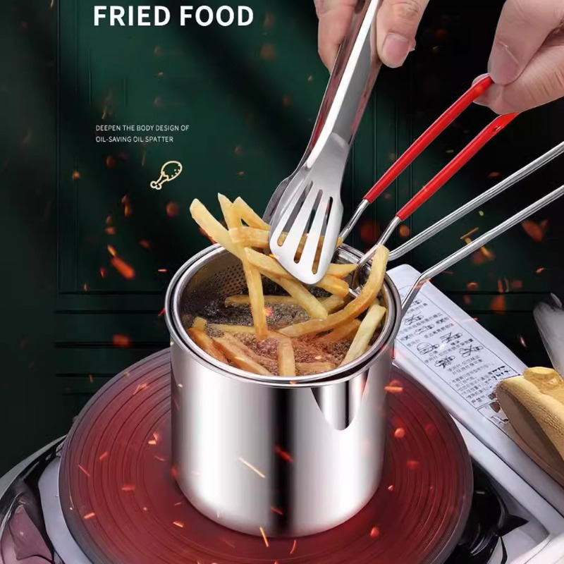 304 Stainless Steel Deep Fryer - Commercial Kitchen Appliances review and price