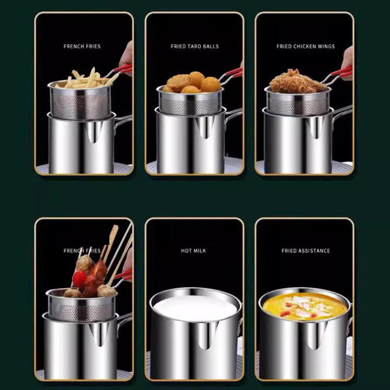 304 Stainless Steel Deep Fryer - Commercial Kitchen Appliances review and price