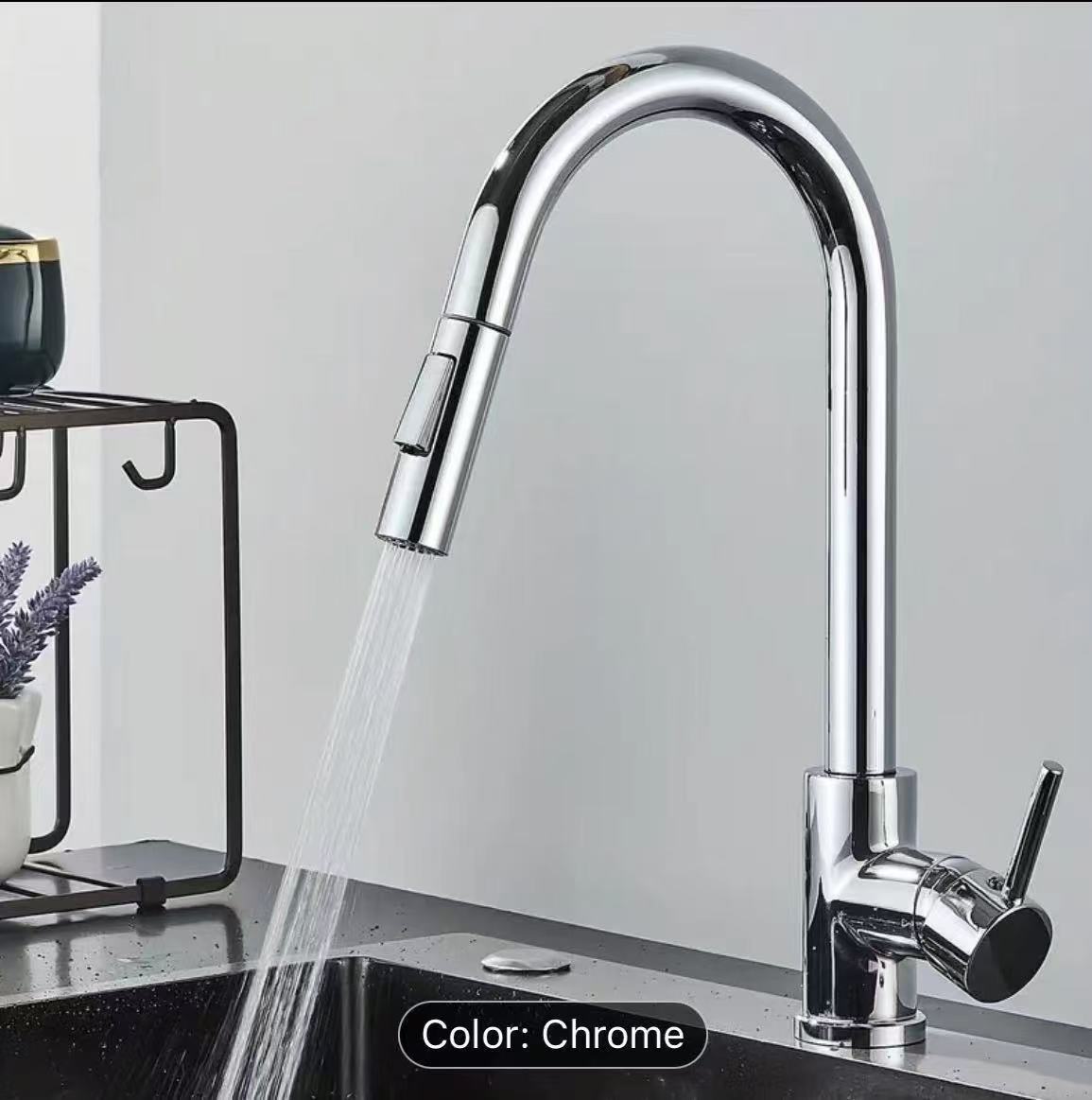 Black Silver Kitchen Faucet, D - Commercial Kitchen Mixer Tap review and price