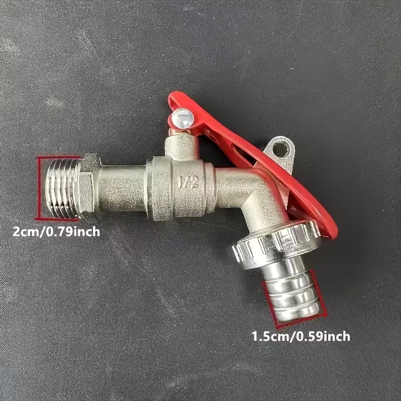 1Pc 1/2 Inch Zinc Alloy Faucet - Commercial Kitchen Mixer review and price