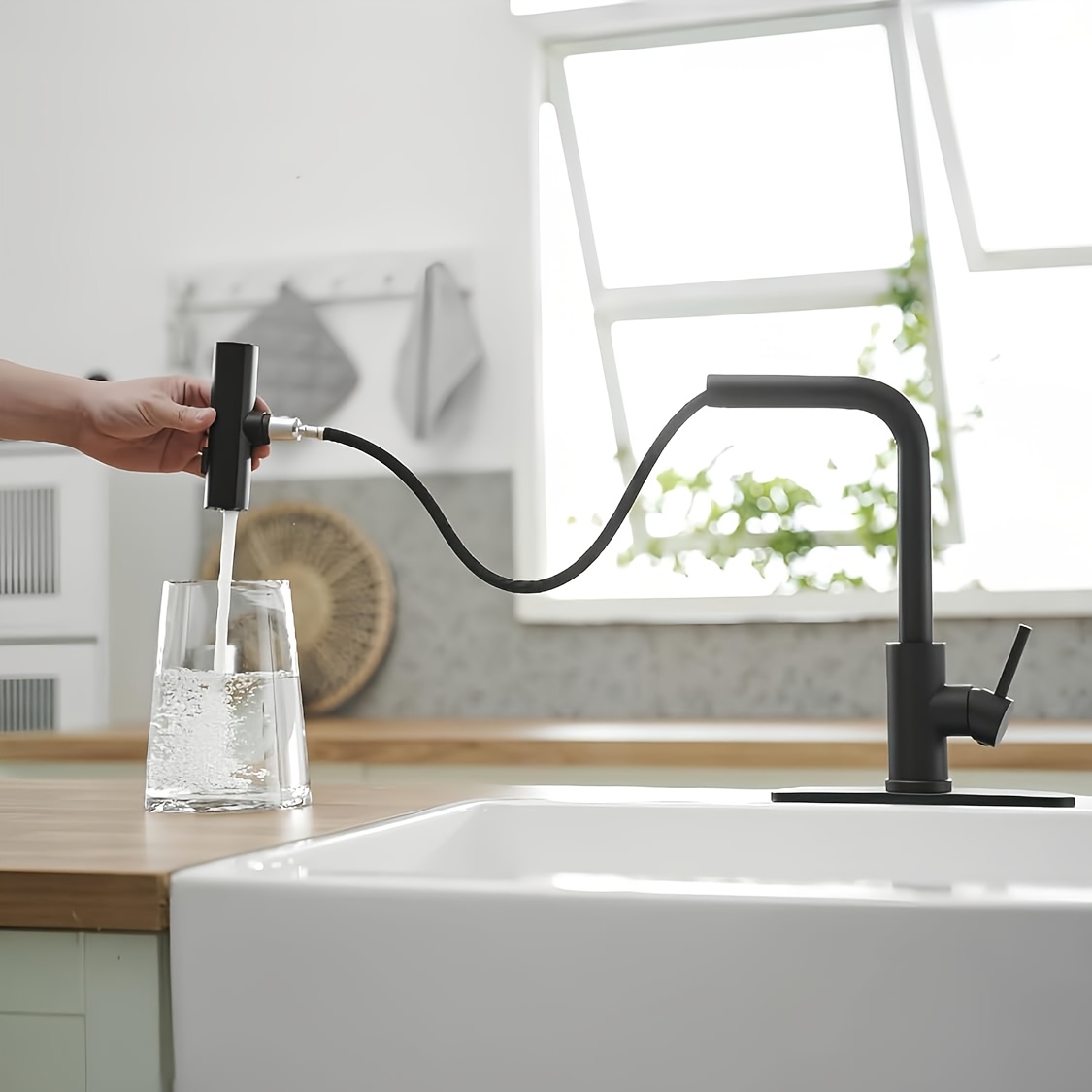 1 PC Black Kitchen Faucet With - Commercial Kitchen Units review and price