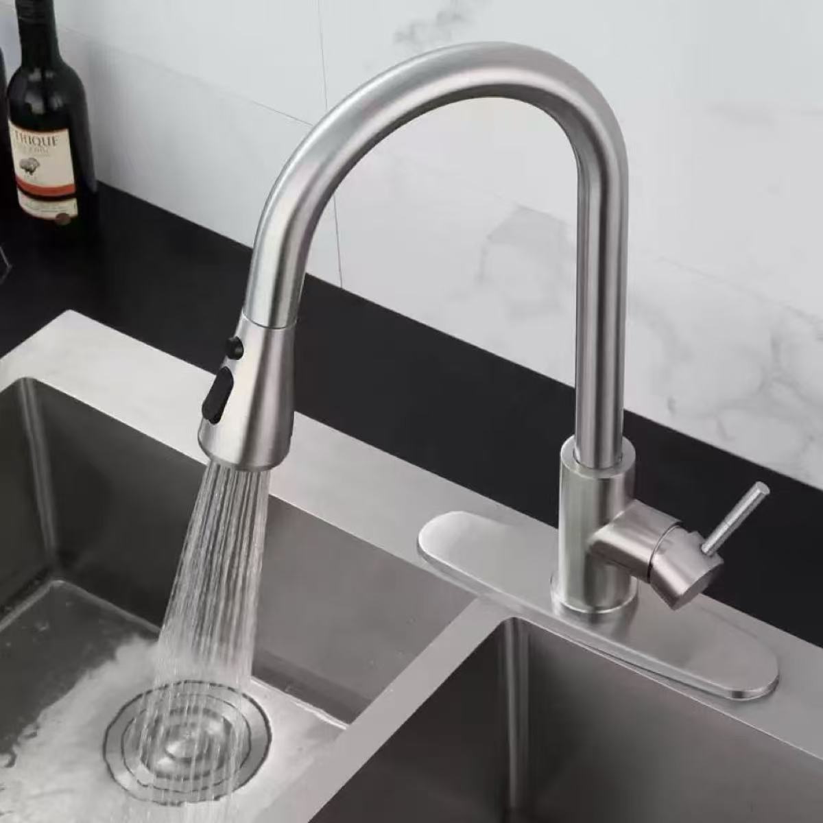 Kitchen Faucet Single Hole Pul - Commercial Kitchen Mixer Tap review and price