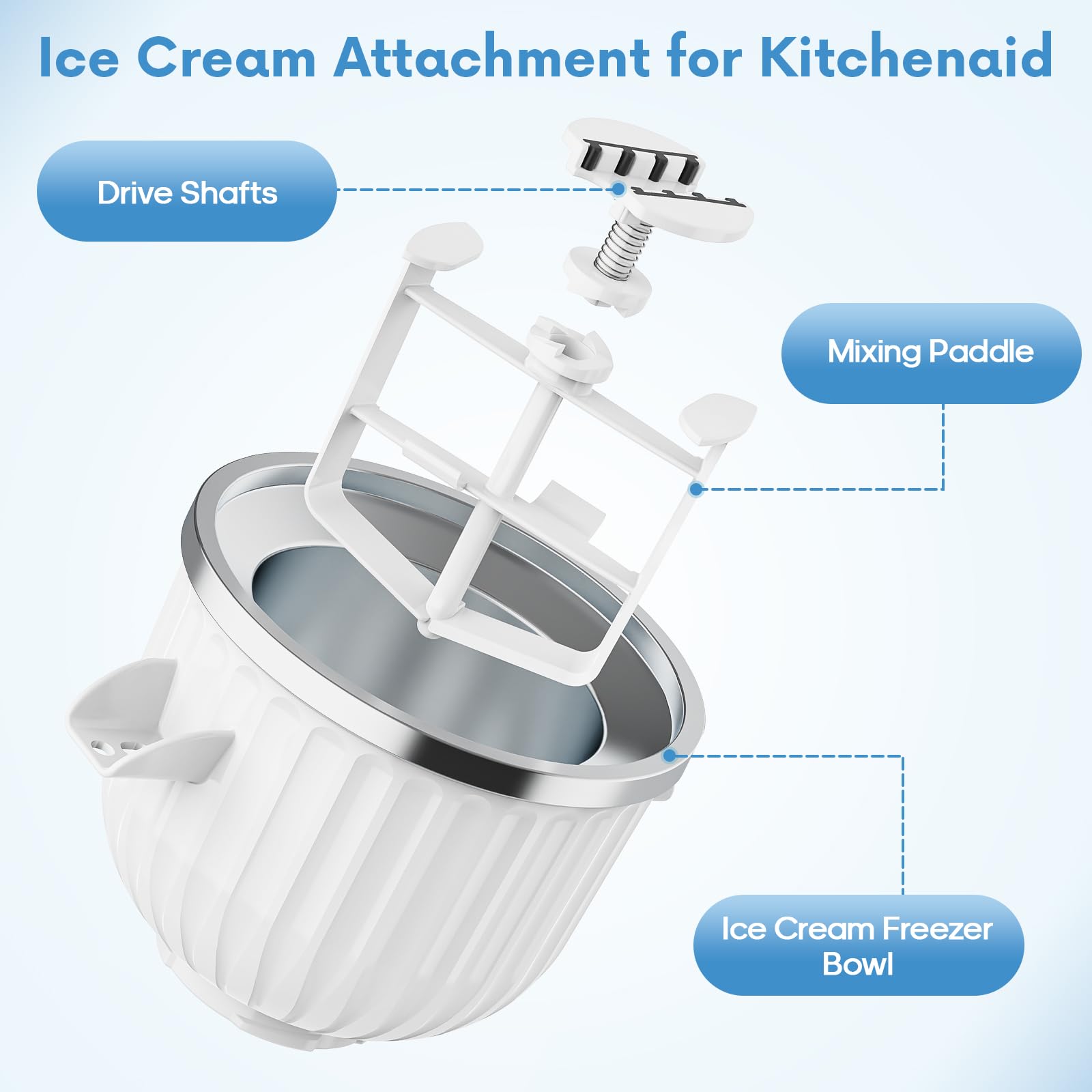 2 Quart Ice Cream Maker Attach - Commercial Kitchen Units review and price