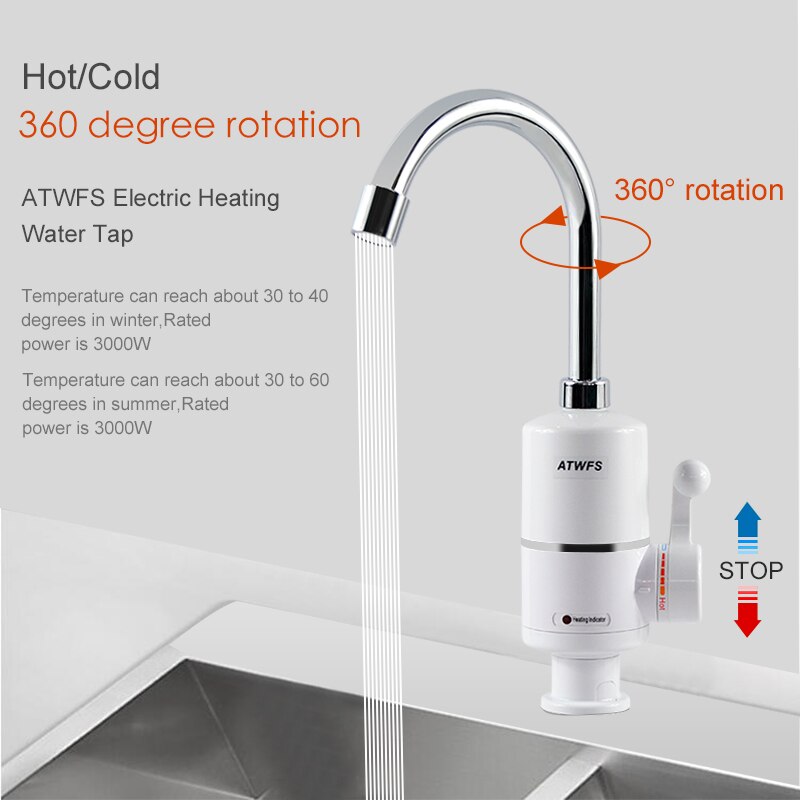 ATWFS Tankless Electric Newest - Commercial Kitchen Mixer review and price