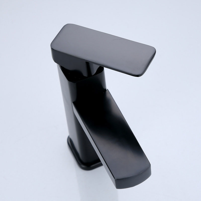 Black/Chrome Bathroom Faucets  - Commercial Kitchen Mixer Tap review and price