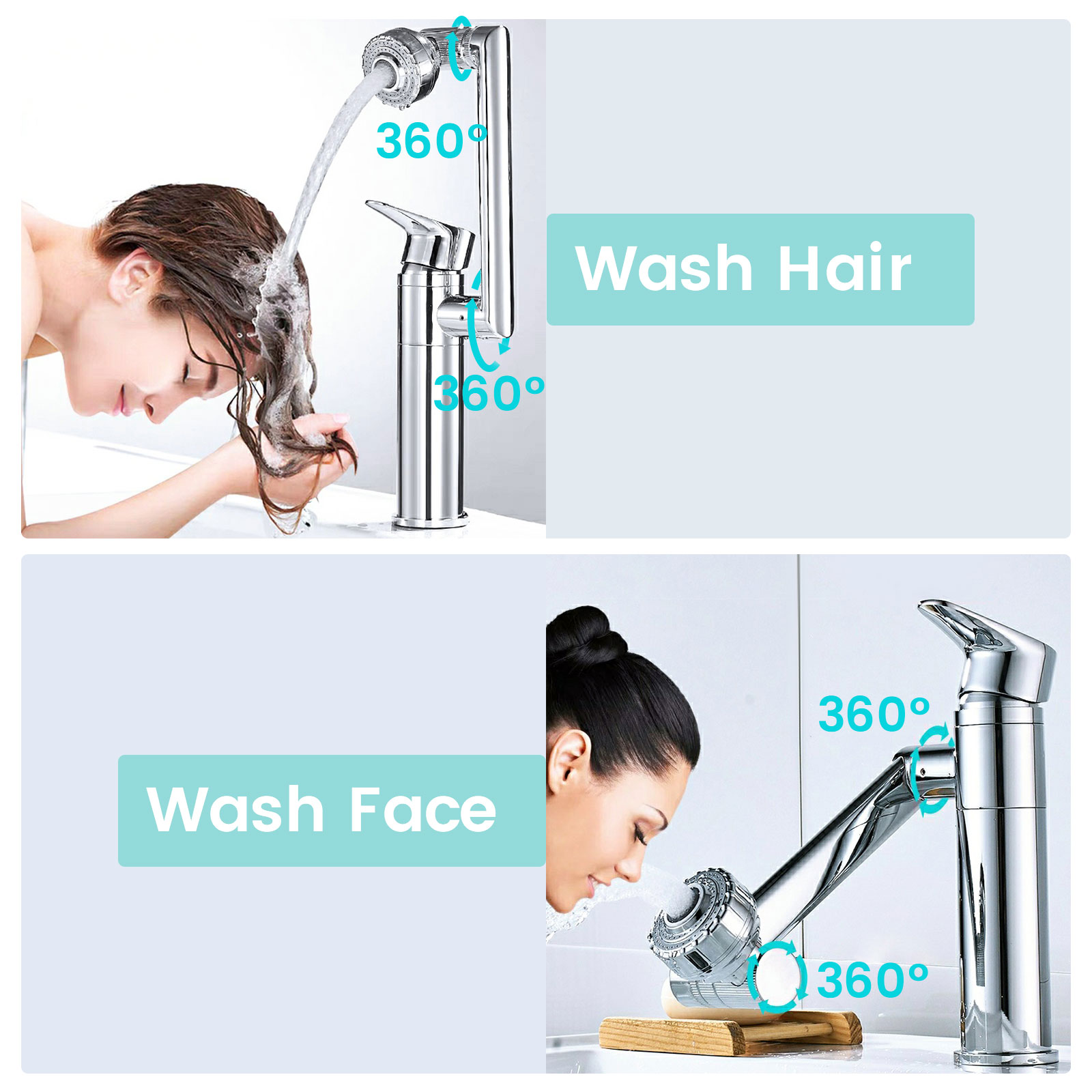 1080 Degree Basin Faucet Kitch - Commercial Kitchen Mixer Tap review and price