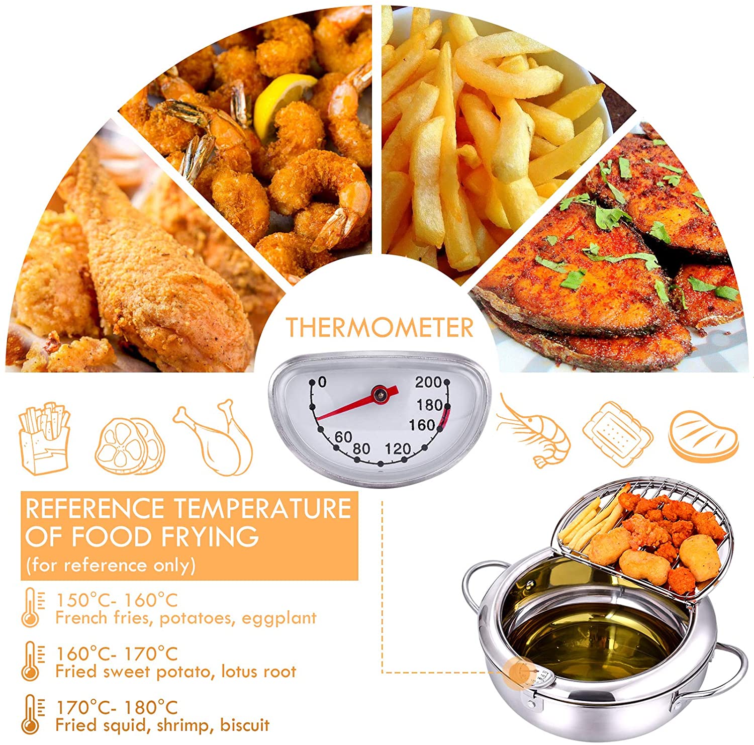 LMETJMA Japanese Deep Frying P - Commercial Kitchen Appliances review and price