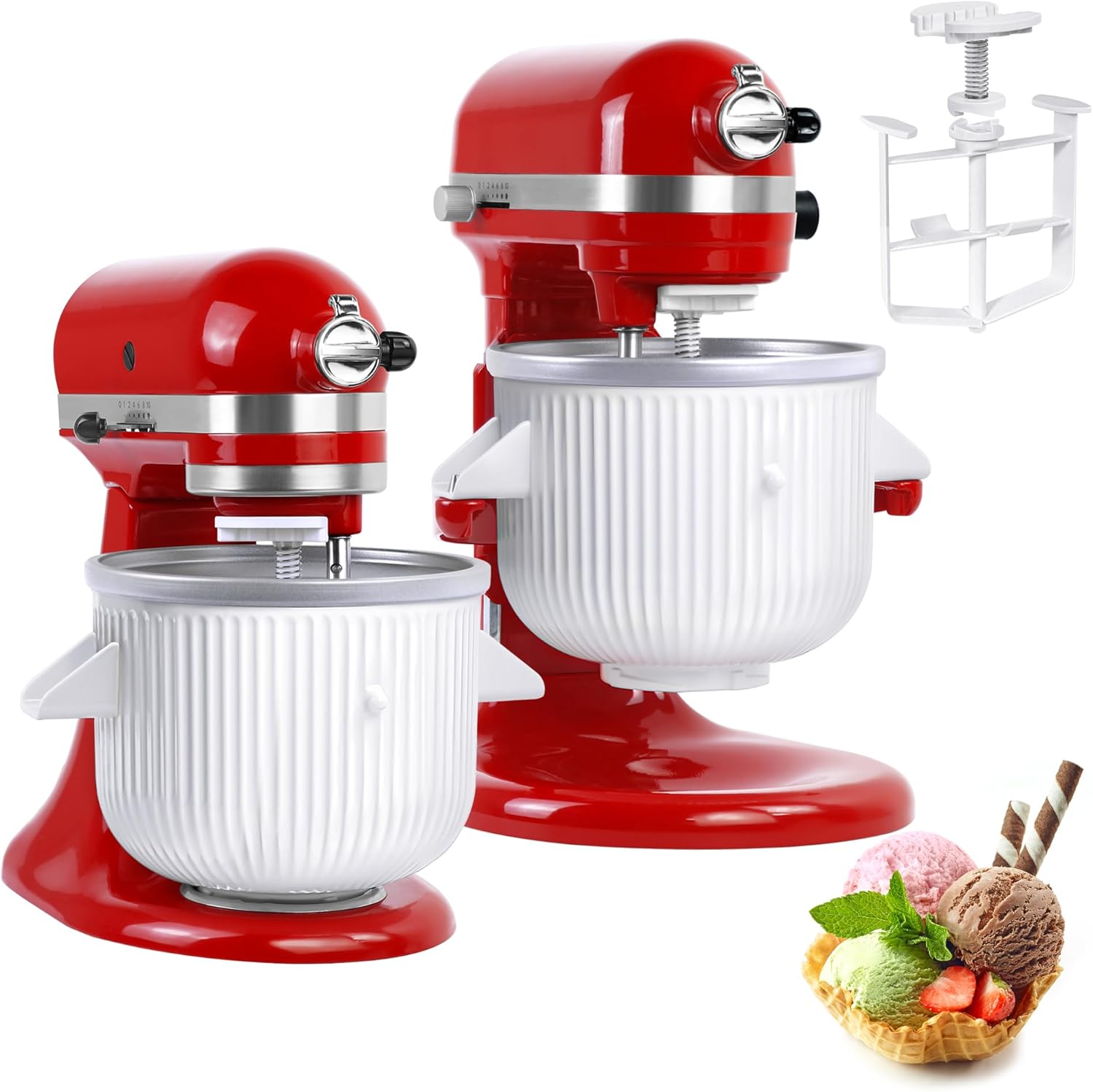 Ice Cream Maker Attachment for - Commercial Kitchen Units review and price